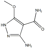 1H-Pyrazole-4-carboxamide,3-amino-5-methoxy-(9CI) CAS#: 111375-25-8