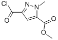 1H-Pyrazole-5-carboxylic acid, 3-(chlorocarbonyl)-1-methyl-, methyl ester (9CI) CAS#: 232281-29-7