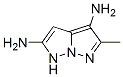 1H-Pyrazolo[1,5-b]pyrazole-2,4-diamine,  5-methyl- CAS#: 227611-78-1