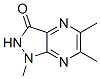 1H-Pyrazolo[3,4-b]pyrazin-3-ol,1,5,6-trimethyl-(6CI) CAS#: 108777-80-6