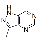 1H-Pyrazolo[4,3-d]pyrimidine, 3,7-dimethyl- (9CI) CAS#: 102430-00-2