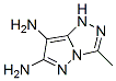1H-Pyrazolo[5,1-c]-1,2,4-triazole-6,7-diamine,  3-methyl- CAS#: 227611-33-8