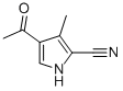 1H-Pyrrole-2-carbonitrile, 4-acetyl-3-methyl- (9CI) CAS#: 112381-10-9