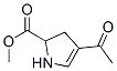 1H-Pyrrole-2-carboxylic acid, 4-acetyl-2,3-dihydro-, methyl ester (9CI) CAS#: 222420-86-2