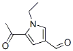 1H-Pyrrole-3-carboxaldehyde, 5-acetyl-1-ethyl- (9CI) CAS#: 109060-53-9