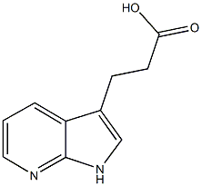1H-Pyrrolo[2,3-b]pyridine-3-propanoic acid CAS#: 27663-72-5