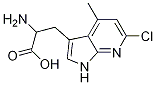 1H-Pyrrolo[2,3-b]pyridine-3-propanoic acid, a-aMino-6-chloro-4-Methyl- CAS#: 21760-76-9