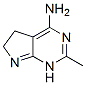 1H-Pyrrolo[2,3-d]pyrimidin-4-amine, 5,6-dihydro-2-methyl- (9CI) CAS#: 106727-80-4