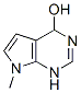 1H-Pyrrolo[2,3-d]pyrimidin-4-ol, 4,7-dihydro-7-methyl- (9CI) CAS#: 205926-69-8
