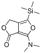 1H,3H-Furo[3,4-c]furan-1-one,  6-(dimethylamino)-4-(trimethylsilyl)- CAS#: 289673-85-4