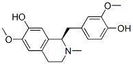 [1R,(-)]-1,2,3,4-Tetrahydro-1-[(4-hydroxy-3-methoxyphenyl)methyl]-6-methoxy-2-methylisoquinoline-7-ol CAS#: 27003-74-3
