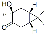 [1R-(1alpha,4beta,6alpha)]-4-hydroxy-4,7,7-trimethylbicyclo[4.1.0]heptan-3-one CAS#: 24348-06-9