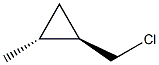 (1R,2R)-trans-1-(ChloroMethyl)-2-Methylcyclopropane CAS#: 10524-03-5