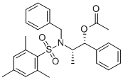 (1R,2S)-2-[N-BENZYL-N-(MESITYLENESULFONYL)AMINO]-1-PHENYLPROPYL ACETATE CAS#: 240423-74-9
