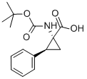 (1R,2S)-N-BOC-1-AMINO-2-PHENYLCYCLOPROPANECARBOXYLIC ACID CAS#: 244205-60-5