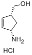 [(1R,4S)-4-Aminocyclopent-2-enyl]methanol hydrochloride CAS#: 287717-44-6