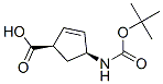 (+)-(1R,4S)-N-BOC-4-AMINOCYCLOPENT-2-ENECARBOXYLIC ACID CAS#: 151907-80-1