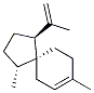 (1R,4S,5S)-1,8-dimethyl-4-prop-1-en-2-yl-spiro[4.5]dec-8-ene CAS#: 24048-44-0