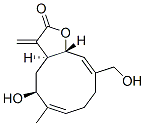 (1R,8S,10S,2Z,6E)-3-(Hydroxymethyl)-7-methyl-8-hydroxy-11-methylene-13-oxabicyclo[8.3.0]tridecane-2,6-diene-12-one CAS#: 11054-57-2