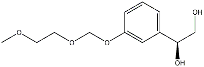 (1S)-1-[3-[(2-Methoxyethoxy)methoxy]phenyl]-1,2-ethanediol CAS#: 215439-44-4