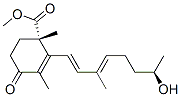 (1S)-2-[(1E,3E,7R)-7-Hydroxy-3-methyl-1,3-octadienyl]-1,3-dimethyl-4-oxo-2-cyclohexene-1-carboxylic acid methyl ester CAS#: 26055-31-2