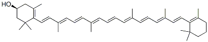 (1S)-3,5,5-trimethyl-4-[(1E,3E,5E,7E,9E,11E,13E,15E,17E)-3,7,12,16-tetramethyl-18-(2,6,6-trimethyl-1-cyclohexenyl)octadeca-1,3,5,7,9,11,13,15,17-nonaenyl]cyclohex-3-en-1-ol CAS#: 24480-38-4