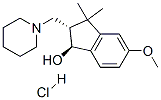 (1S,2S)-5-methoxy-3,3-dimethyl-2-(1-piperidylmethyl)-1,2-dihydroinden- 1-ol hydrochloride CAS#: 107946-34-9
