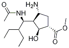 (1S,2S,3R,4R)-Methyl 3-((R)-1-acetaMido-2-ethylbutyl)-4-aMino-2-hydroxycyclopentanecarboxylate CAS#: 229615-05-8