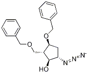(1S,2S,3S,5S)-5-Azido-3-(phenylMethoxy)-2-[(phenylMethoxy)Methyl]cyclopentanol CAS#: 110567-23-2