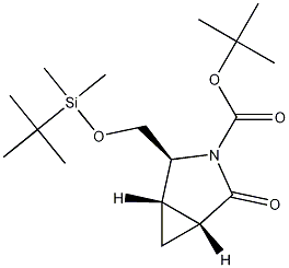 (1S,2S,5R)-3-Boc-2-[(tert-butyldimethylsilyloxy)methyl]-4-oxo-3-azabicyclo[3.1.0]hexane CAS#: 220623-07-4