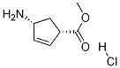 (1S,4R)-Methyl 4-aMinocyclopent-2-enecarboxylate hydrochloride CAS#: 229613-83-6