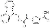 (-)-(1S,4R)-N-FMOC-4-AMINOCYCLOPENT-2-ENECARBOXYLIC ACID CAS#: 220497-65-4