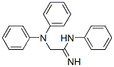 (1Z)-2-ANILINO-N,N''-DIPHENYLETHANIMIDAMIDE CAS#: 14181-81-8