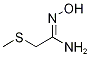 (1Z)-N'-hydroxy-2-(methylthio)ethanimidamide(SALTDATA: FREE) CAS#: 104608-67-5