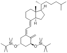 [[(1a,3b,5E,7E)-9,10-Secocholesta-5,7,10(19)-triene-1,3-diyl]bis(oxy)]bis[(1,1-dimethylethyl)dimethylsilane] CAS#: 112670-85-6