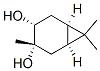 (1alpha,3alpha,4alpha,6alpha)-3,7,7-trimethylbicyclo[4.1.0]heptane-3,4-diol CAS#: 19898-59-0