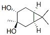 (1alpha,3beta,4alpha,6alpha)-3,7,7-trimethylbicyclo[4.1.0]heptane-3,4-diol CAS#: 19898-58-9