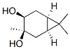 (1alpha,3beta,4beta,6alpha)-3,7,7-trimethylbicyclo[4.1.0]heptane-3,4-diol CAS#: 19898-60-3
