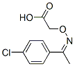 2-({[1-(4-chlorophenyl)ethylidene]amino}oxy)acetic acid CAS#: 28191-75-5