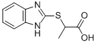 2-(1 H-BENZOIMIDAZOL-2-YLSULFANYL)-PROPIONIC ACID CAS#: 21547-70-6