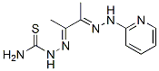 2-[1-Methyl-2-[2-(2-pyridinyl)hydrazono]propylidene]hydrazinecarbothioamide CAS#: 100556-76-1