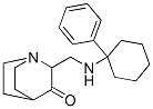 2-[[(1-Phenylcyclohexyl)amino]methyl]quinuclidin-3-one CAS#: 102338-85-2