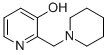 2-(1-Piperidinylmethyl)-3-pyridinol CAS#: 2168-16-3