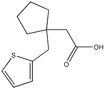 2-(1-(Thiophen-2-ylMethyl)cyclopentyl)acetic acid CAS#: 248255-04-1
