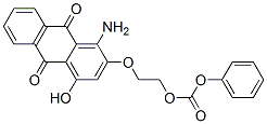 2-[(1-amino-9,10-dihydro-4-hydroxy-9,10-dioxo-2-anthryl)oxy]ethyl phenyl carbonate CAS#: 28173-59-3
