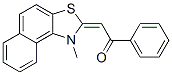 2-(1-methylnaphtho[1,2-d]thiazol-2(1H)-ylidene)-1-phenylethan-1-one CAS#: 1042-84-8