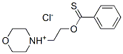 2-(1-oxa-4-azoniacyclohex-4-yl)ethoxy-phenyl-methanethione chloride CAS#: 109506-39-0