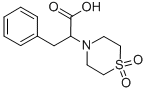 2-(1,1-DIOXO-1LAMBDA6,4-THIAZINAN-4-YL)-3-PHENYLPROPANOIC ACID CAS#: 100610-68-2