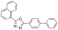 2-[1,1'-biphenyl]-4-yl-5-(1-naphthyl)-1,3,4-oxadiazole CAS#: 1248-45-9