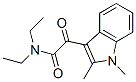 2-(1,2-dimethylindol-3-yl)-N,N-diethyl-2-oxo-acetamide CAS#: 101586-49-6